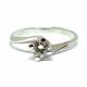 Solitaire ring ct. 0.26 G - IF