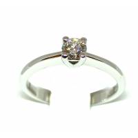 Solitaire ring ct. 0.28 G - VVS1