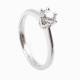 SOLITAIRE RING ct 0.40 F SI1