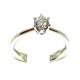 SOLITAIRE RING ct 0.40 F SI1