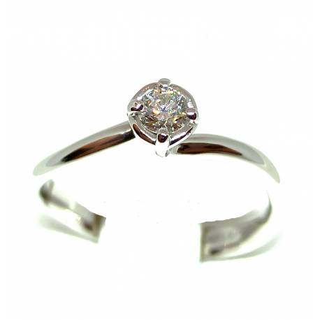 DEW SOLITAIRE RING ct 0.15 - E VS