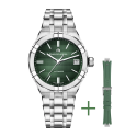 Maurice Lacroix AIKON 39mm Automatic / green + rubber strap