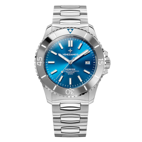 VENEZIANICO - NEREIDE TUNGSTENO 42 mm blue