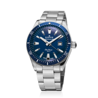 Edox SKYDIVER DATE AUTOMATIC LIMITED EDITION - 42 mm - Blu