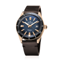 Edox SKYDIVER DATE 42 mm AUTOMATIC LIMITED EDITION - Bronze - Blue