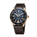 Edox SKYDIVER DATE 42 mm AUTOMATIC LIMITED EDITION - Bronzo - Blu