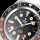 YEMA SUPERMAN WORLDTIME GMT COKE - 39 mm - Nero