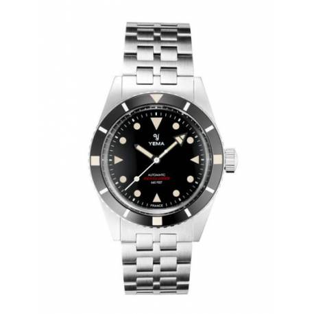 YEMA PEARLDIVER - 38 mm - Nero