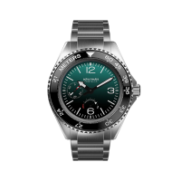 echo/neutra CRISTALLO Professional Diver 42 mm | Green + Strap