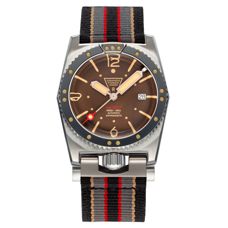 ZRC Grands Fonds 300 1964 SPIRIT - SATINATO - 41,5 MM - Nato