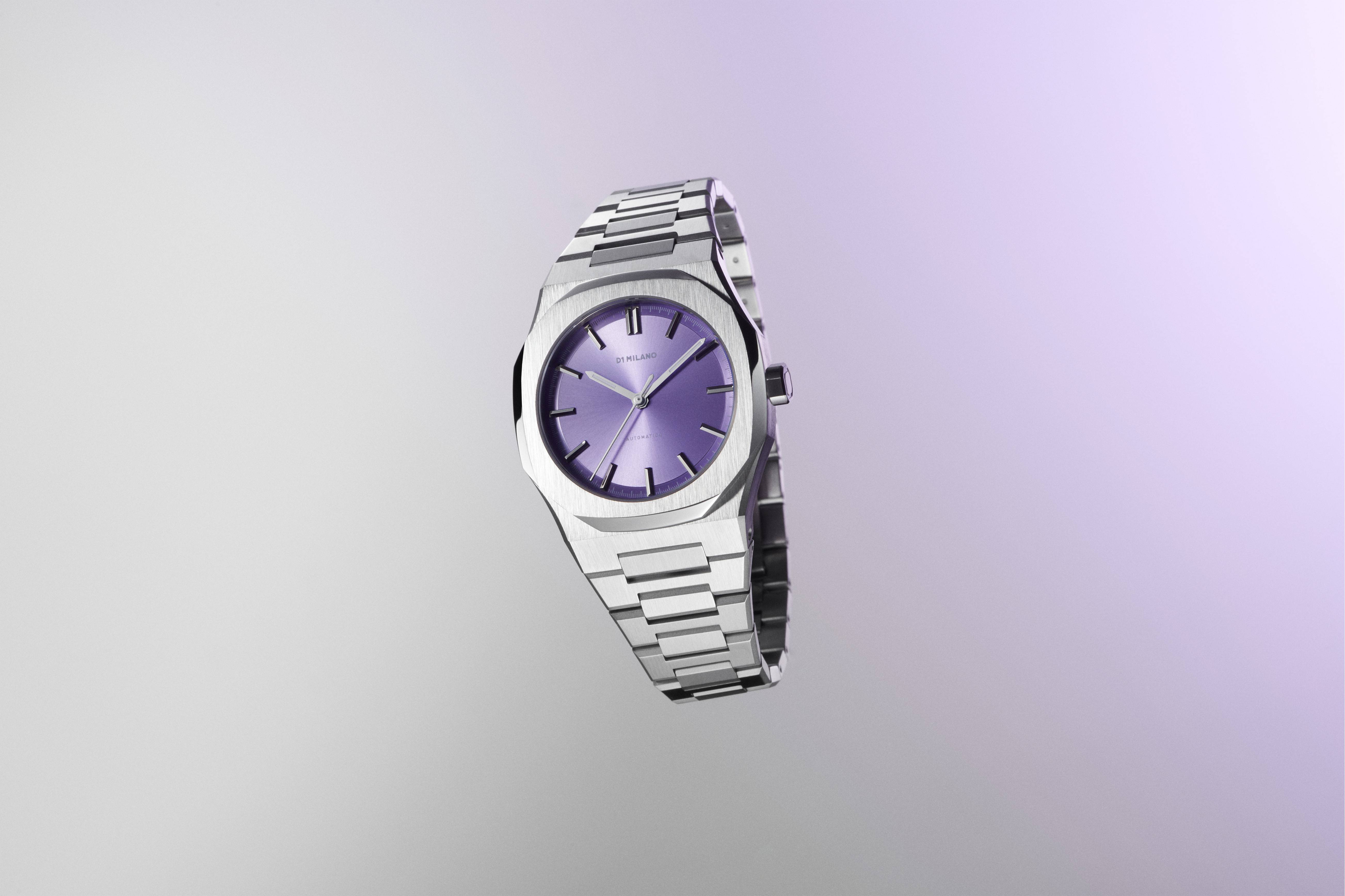 D1 MILANO★Automatico ブレスレット自動巻 36mm [Liliac Code] D1 MILANO - Automatic Bracelet 36 mm - Liliac Code | D1