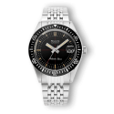 Nivada Antarctic Diver con Data - 38 mm - Nero