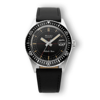 Nivada Antarctic Diver con Data - 38 mm - Nero