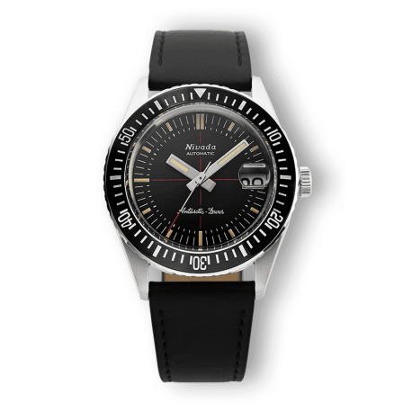 Nivada Antarctic Diver - Date - 38 mm - Black