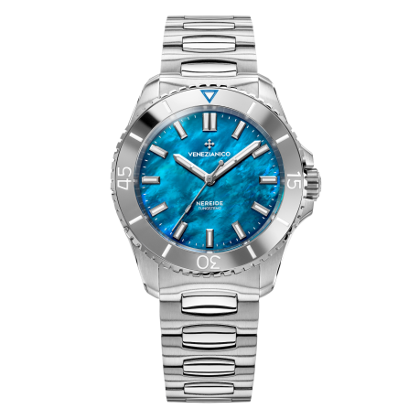 VENEZIANICO - NEREIDE TUNGSTENO 39 mm blue