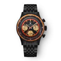 Nivada CHRONOKING MECAQUARTZ BLACK - 38mm