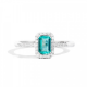 RECARLO GEMMA, RING IN WHITE GOLD AND EMERALD