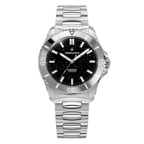 VENEZIANICO - NEREIDE AVVENTURINA 39 mm black