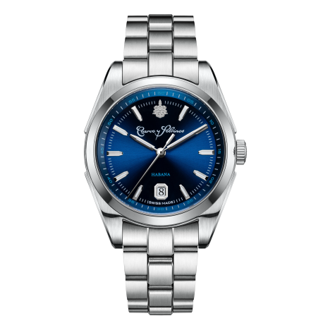 Cuervo y Sobrinos - Robusto 1935 - 40 mm – Azul Marino blue