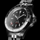 YEMA SUPERMAN 500 GMT - 39 mm - Black - Jubilee bracelet
