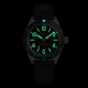 WOLBROOK - Skindiver Automatic Watch 40 mm - Lum Verde, Quadrante Nero
