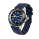 WOLBROOK - Skindiver II Automatic Dive Watch 40 mm - "Jumbo Indices" Smoked Blue