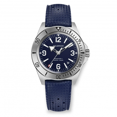 WOLBROOK - Skindiver II Automatic Dive Watch 40 mm - Blu