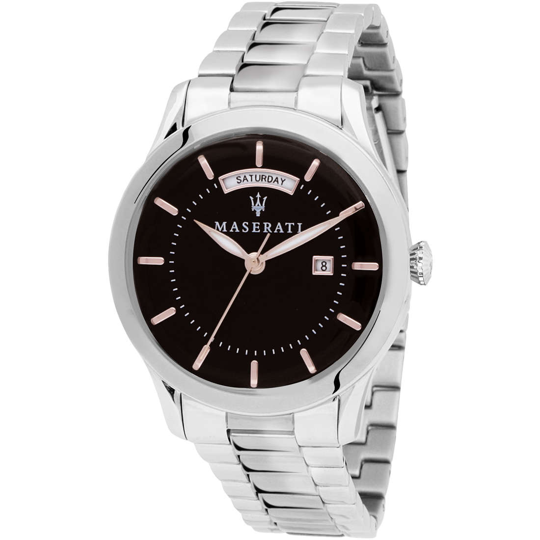 MASERATI Tradizione Acciaio/Nero | Maserati Watches | R8853125002