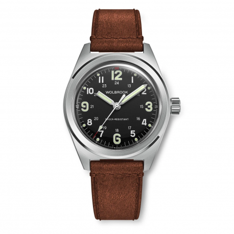 WOLBROOK - Outrider Automatic Watch 39.5 mm – Nero - No Date