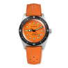 WOLBROOK - Skindiver Automatic Dive Watch - 38 mm - Arancione