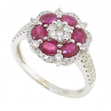 I Gioielli del Sole - Ruby and Diamond Ring