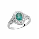 I Gioielli del Sole - Anello Smeraldo e Diamanti