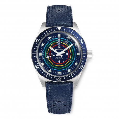 WOLBROOK - Skindiver Decompression Automatic Watch - MN90 - Blue