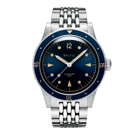 BALTIC - Aquascaphe Classic Blue Gilt 39 mm