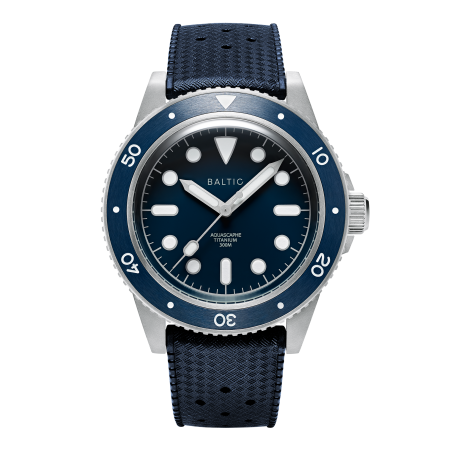 BALTIC - Aquascaphe Titanium Blue 41 mm