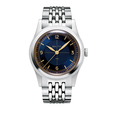 BALTIC - HMS 003 Blue Gilt 36,5 mm