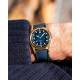 BALTIC - Hermétique Tourer Bronze Blue 37 mm