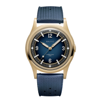 BALTIC - Hermétique Tourer Bronze Blue 37 mm