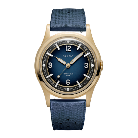 BALTIC - Hermétique Tourer Bronze Blue 37 mm