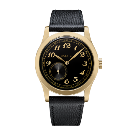 BALTIC - MR Classic Gold PVD - Black 36 mm