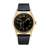 BALTIC - MR Classic Gold PVD - Black 36 mm