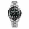 WOLBROOK - Skindiver II Automatic Dive Watch 40 mm - Lum Verde & Quadrante Nero