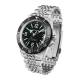 WOLBROOK - Skindiver Automatic Watch 40 mm - Green Lum & Black Dial