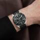WOLBROOK - Skindiver Automatic Watch 40 mm - Lum Verde, Quadrante Nero