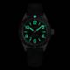 WOLBROOK - Skindiver Automatic Watch 40 mm - Green Lum & Black Dial