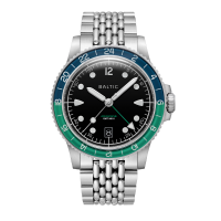 BALTIC - Aquascaphe GMT MK-II Green 39,5 mm