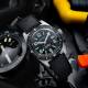 WOLBROOK - Skindiver Automatic Dive Watch - 38 mm con indici pari - Luminescenza verde
