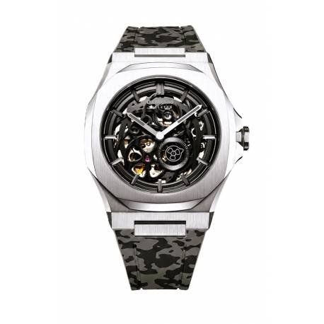 D1 MILANO - SKELETON RUBBER 41.5 MM - Camo Marvel