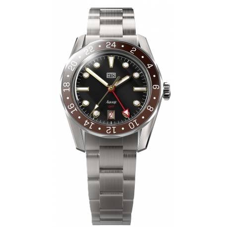 HTD - Aquatìc GMT Golden Brown - 39 mm