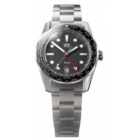 HTD - Aquatìc GMT Red Blue - 39 mm